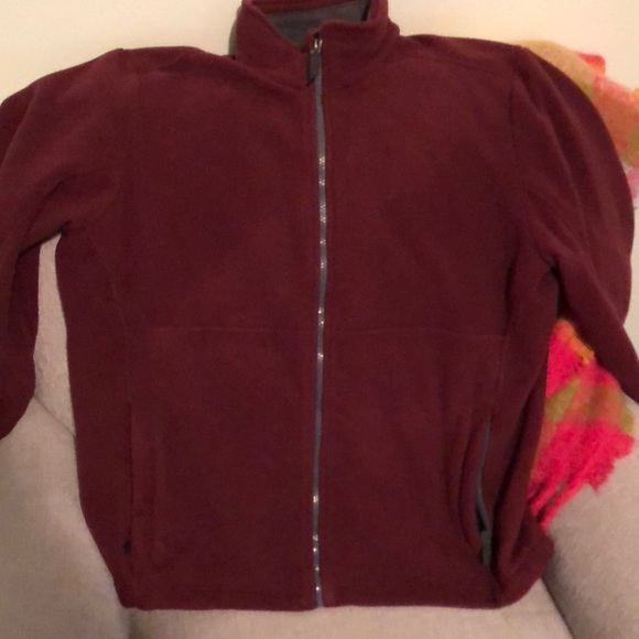 Men’s Lands End Fleece Jacket - Picture 1 of 3